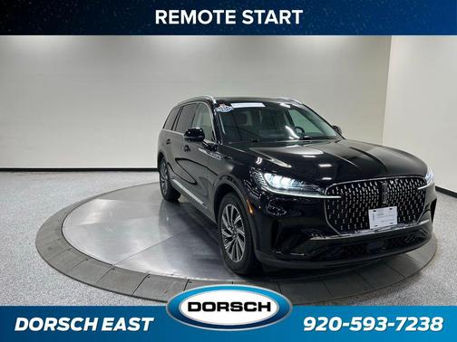 Infinite Black Metallic Clearcoat 2025 Lincoln Aviator Premiere