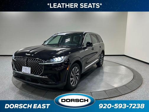Infinite Black Metallic Clearcoat 2025 Lincoln Aviator Premiere