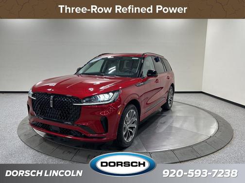 Red Carpet Tinted Clearcoat 2026 Lincoln Aviator Premiere