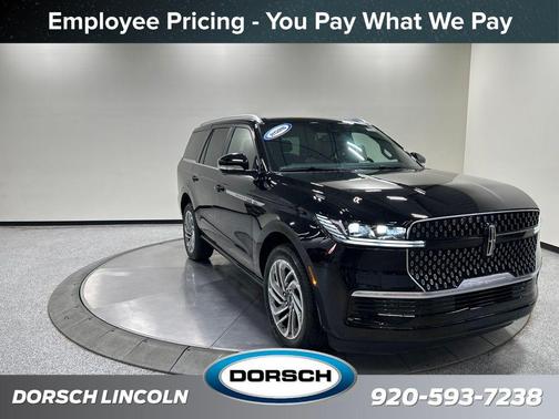 Infinite Black Metallic Clearcoat 2026 Lincoln Navigator Reserve