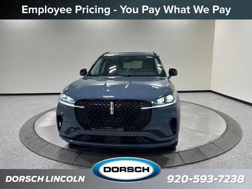 Whisper Blue Metallic Clearcoat 2026 Lincoln Aviator Reserve AWD