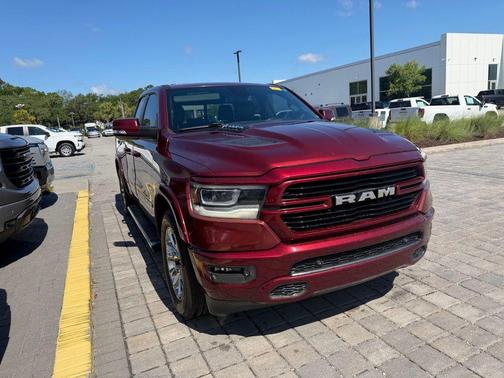 Delmonico Red Pearlcoat 2019 RAM 1500 Laramie