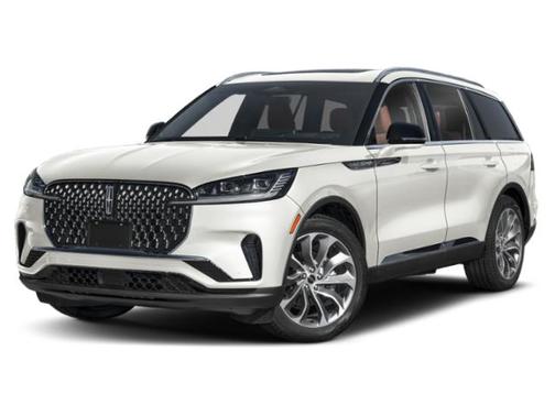 Pristine White Metallic Tri-Coat 2025 Lincoln Aviator Reserve