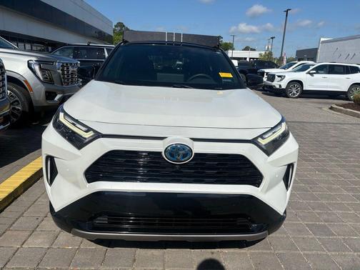 Midnight Black Metallic 2024 Toyota RAV4 Hybrid SE