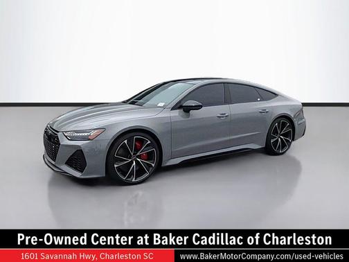 Daytona Gray Pearl Effect 2022 Audi RS 7 4.0T