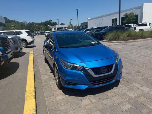 Electric Blue Metallic 2021 Nissan Versa 1.6 S