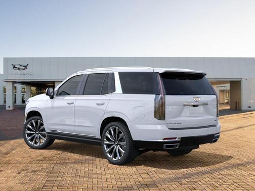 Vibrant White Tricoat 2026 Cadillac Escalade Sport Platinum