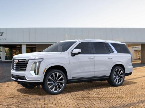Vibrant White Tricoat 2026 Cadillac Escalade Sport Platinum