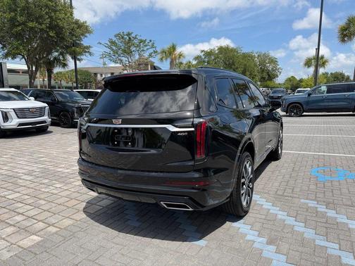 Stellar Black Metallic 2025 Cadillac XT6 Sport AWD