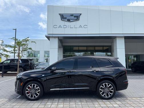 Stellar Black Metallic 2025 Cadillac XT6 Sport AWD