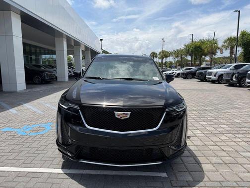 Stellar Black Metallic 2025 Cadillac XT6 Sport AWD