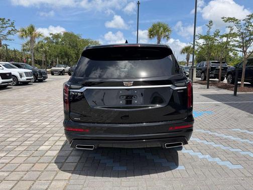 Stellar Black Metallic 2025 Cadillac XT6 Sport AWD