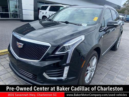 Stellar Black Metallic 2022 Cadillac XT5 Sport