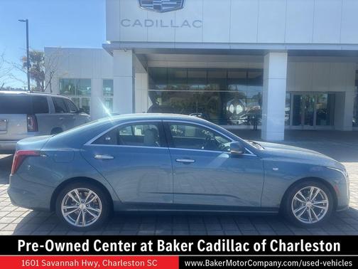 Midnight Steel Metallic 2024 Cadillac CT4 Luxury