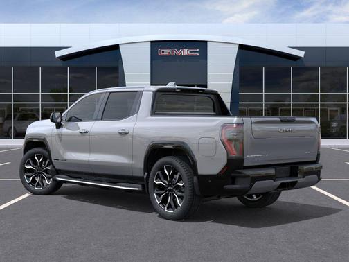 Thunderstorm Gray 2025 GMC Sierra EV Extended Range Denali