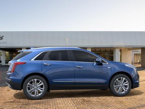 Opulent Blue Metallic 2026 Cadillac XT5 Premium Luxury