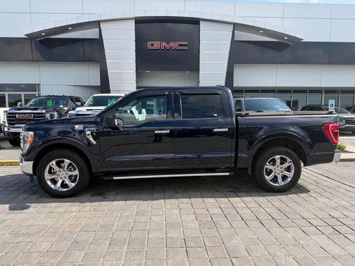 Antimatter Blue Metallic 2023 Ford F-150 XLT