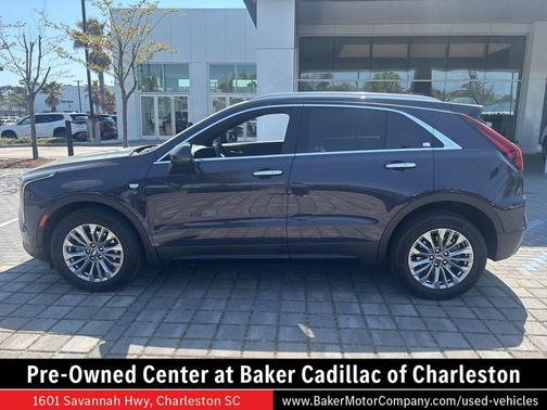Midnight Sky Metallic 2025 Cadillac XT4 Premium Luxury