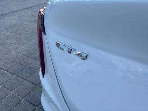 Summit White 2023 Cadillac CT4 Premium Luxury