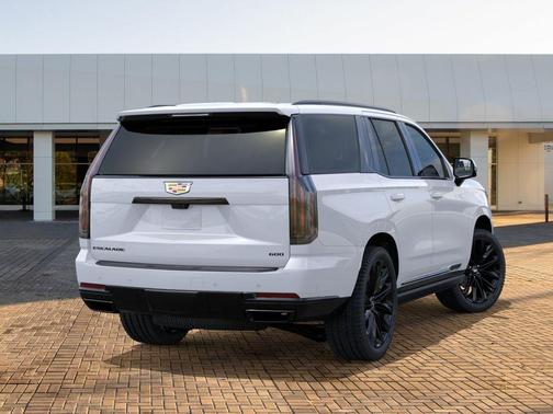Vibrant White Tricoat 2026 Cadillac Escalade Sport Platinum