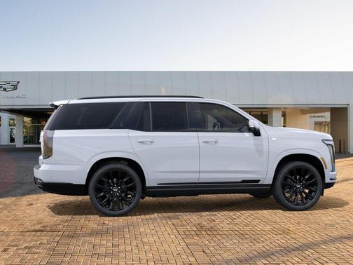 Vibrant White Tricoat 2026 Cadillac Escalade Sport Platinum