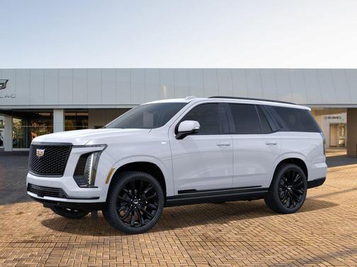 Vibrant White Tricoat 2026 Cadillac Escalade Sport Platinum