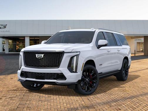 Vibrant White Tricoat 2026 Cadillac Escalade ESV V-Series