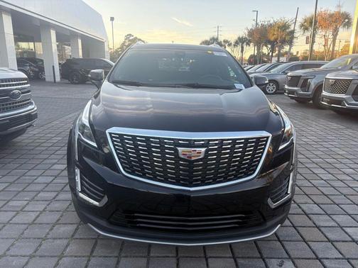 Stellar Black Metallic 2025 Cadillac XT5 Premium Luxury