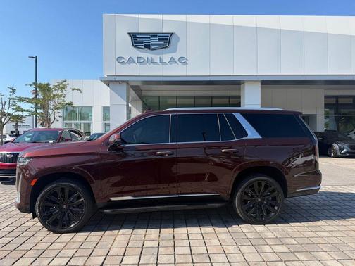 Mahogany Metallic 2022 Cadillac Escalade Premium Luxury