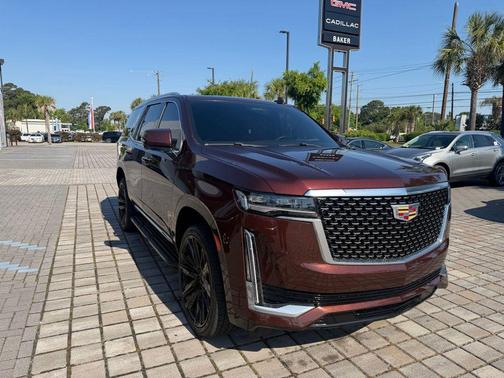 Mahogany Metallic 2022 Cadillac Escalade Premium Luxury