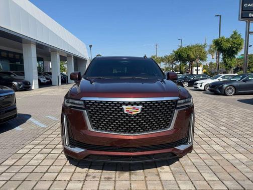 Mahogany Metallic 2022 Cadillac Escalade Premium Luxury