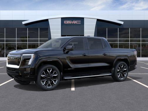 Onyx Black 2025 GMC Sierra EV Max Range Denali