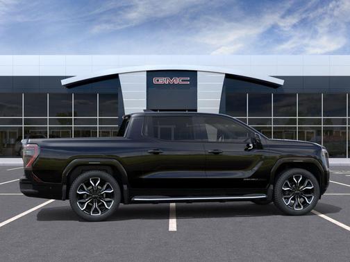 Onyx Black 2025 GMC Sierra EV Max Range Denali
