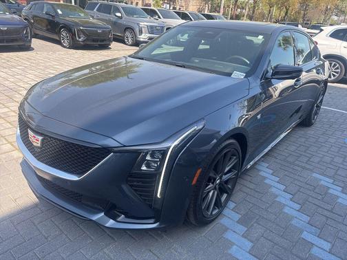 Deep Space Metallic 2025 Cadillac CT5 Sport