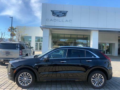 Stellar Black Metallic 2025 Cadillac XT4 Premium Luxury