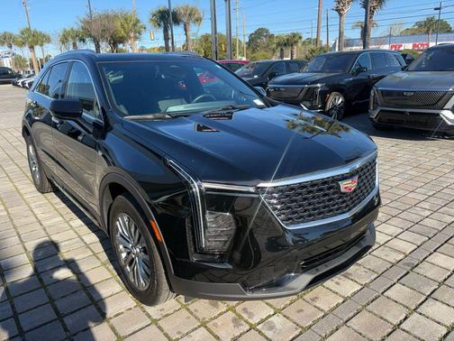 Stellar Black Metallic 2025 Cadillac XT4 Premium Luxury
