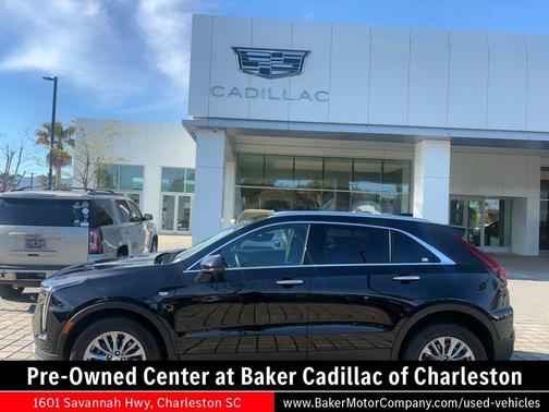 Stellar Black Metallic 2025 Cadillac XT4 Premium Luxury