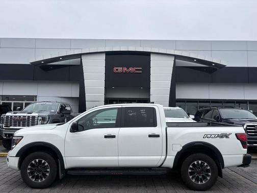 Glacier White 2023 Nissan Titan PRO-4X