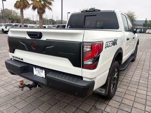 Glacier White 2023 Nissan Titan PRO-4X