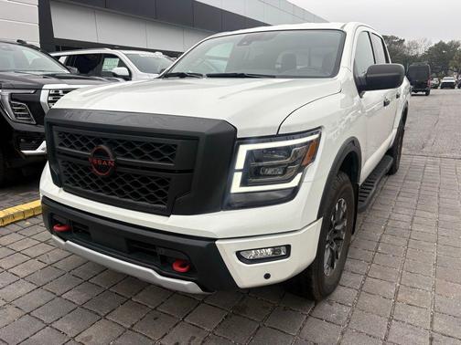 Glacier White 2023 Nissan Titan PRO-4X