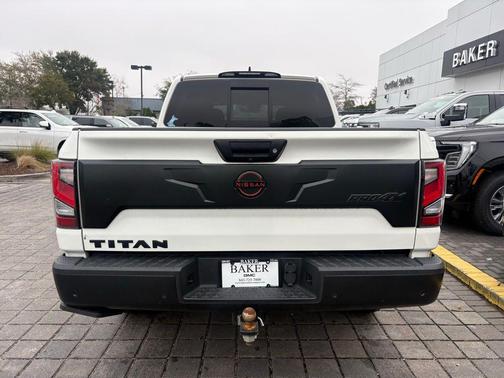 Glacier White 2023 Nissan Titan PRO-4X