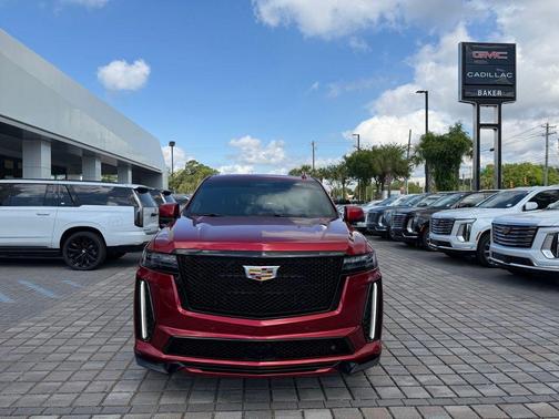 Radiant Red Tintcoat 2024 Cadillac Escalade ESV V-Series