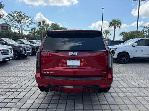 Radiant Red Tintcoat 2024 Cadillac Escalade ESV V-Series