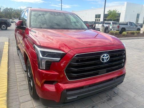 Supersonic Red 2024 Toyota Sequoia SR5