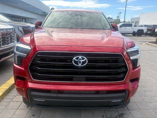 Supersonic Red 2024 Toyota Sequoia SR5