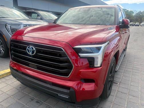 Supersonic Red 2024 Toyota Sequoia SR5