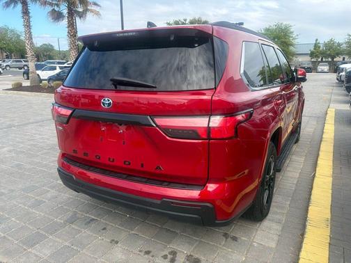Supersonic Red 2024 Toyota Sequoia SR5