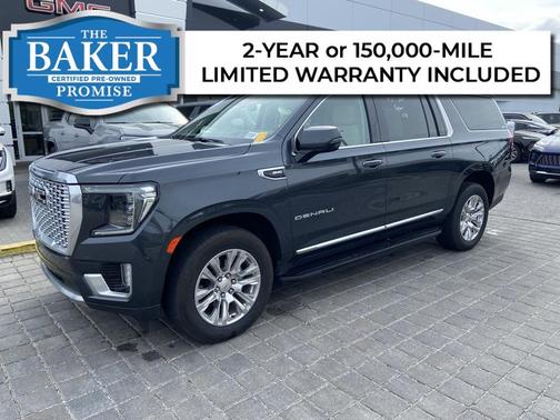 Hunter Metallic 2022 GMC Yukon XL Denali