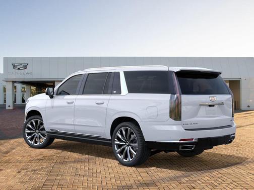 Vibrant White Tricoat 2026 Cadillac Escalade ESV Platinum