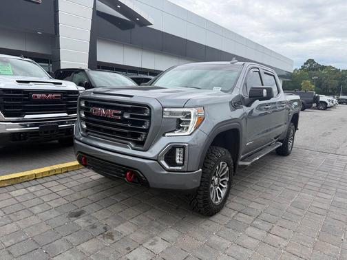 Satin Steel Metallic 2021 GMC Sierra 1500 AT4